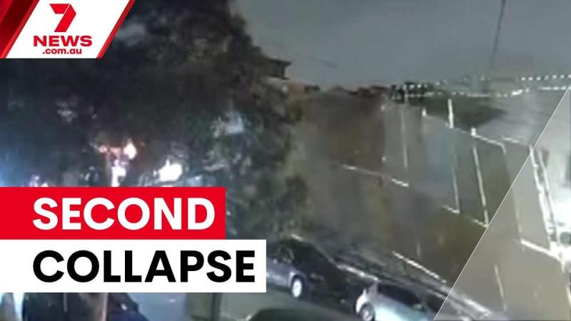 7NEWS video preview — Sydney construction site collapses for second time | 7NEWS