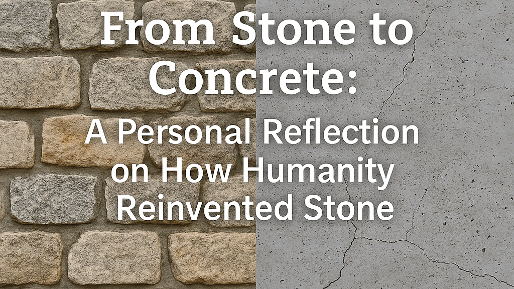 From Stone to Concrete: A Personal Reflection on How Humanity Reinvented Stone - Concrete (Liquid Stone) — image from the original publication